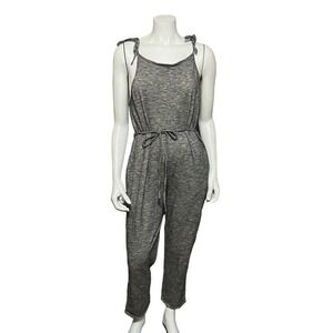 🌟Natural Striped Knit 100% Organic Cotton Jumpsuit Sz-Small